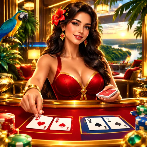 Rodada rápida de baccarat ao vivo com cronômetro na tela